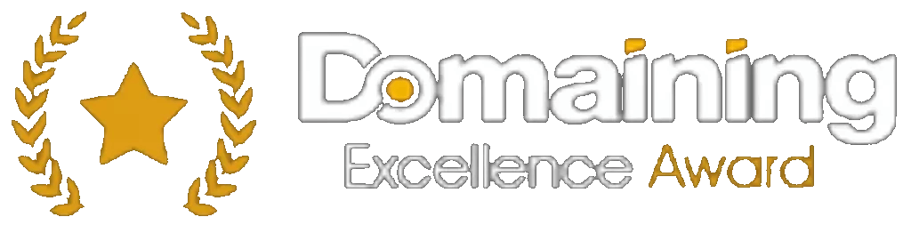 Domaining Excellence Award badge