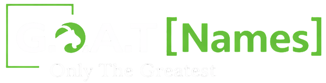 G.O.A.T Names — Only The Greatest premium domain brokerage logo
